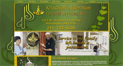 Desktop Screenshot of khadijahsfuneralsvc.com